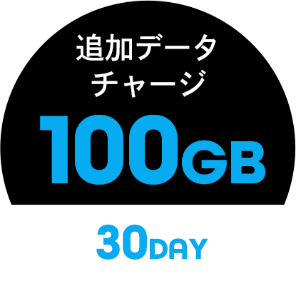 追加データ100GB/30day 商品画像