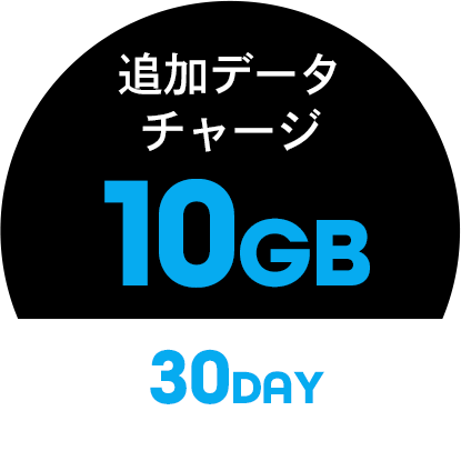 追加データ10GB/30day 商品画像