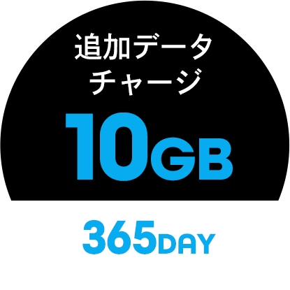 追加データ10GB/365day 商品画像